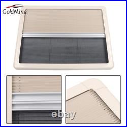 Motorhome 70cmx65cm Blind Flyscreen Caravan Camper Van Conversion RV Cream
