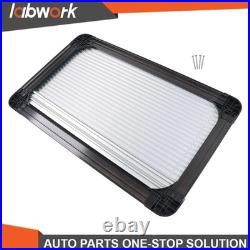 Motorhome Black Blind Flyscreen Caravan Camper Van Conversion Rv 80cmx65cm