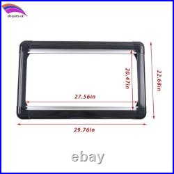 Motorhome Blind Flyscreen 70cm×52cm Caravan Camper Van Conversion RV Black