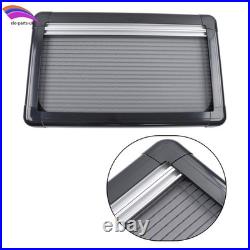 Motorhome Blind Flyscreen 70cm×52cm Caravan Camper Van Conversion RV Black