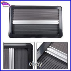 Motorhome Blind Flyscreen 70cm×52cm Caravan Camper Van Conversion RV Black