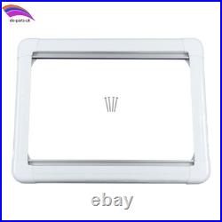 Motorhome Blind Flyscreen 80cmx65cm Caravan Camper Van Conversion RV White