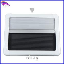 Motorhome Blind Flyscreen 80cmx65cm Caravan Camper Van Conversion RV White