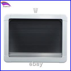 Motorhome Blind Flyscreen 80cmx65cm Caravan Camper Van Conversion RV White