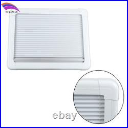 Motorhome Blind Flyscreen 80cmx65cm Caravan Camper Van Conversion RV White