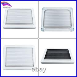 Motorhome Blind Flyscreen 80cmx65cm Caravan Camper Van Conversion RV White
