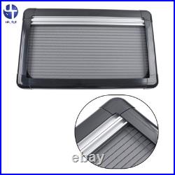 Motorhome Blind Flyscreen Caravan Camper Van Conversion RV 100cm×55cm Black