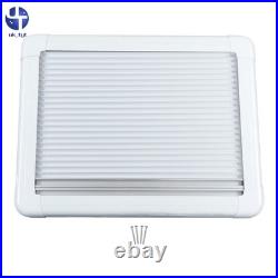 Motorhome Blind Flyscreen Caravan Camper Van Conversion RV 145cm×55cm White