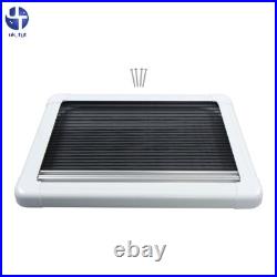 Motorhome Blind Flyscreen Caravan Camper Van Conversion RV 145cm×55cm White