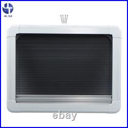 Motorhome Blind Flyscreen Caravan Camper Van Conversion RV 145cm×55cm White