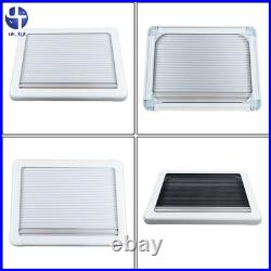 Motorhome Blind Flyscreen Caravan Camper Van Conversion RV 145cm×55cm White
