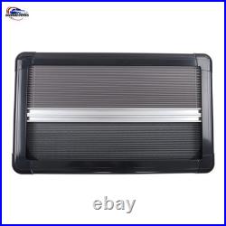 Motorhome Blind Flyscreen Caravan Camper Van Conversion RV Black 120cm×65cm