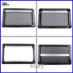 Motorhome Blind Flyscreen Caravan Camper Van Conversion RV Black 120cm×65cm