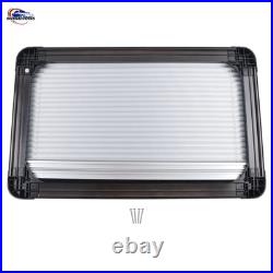 Motorhome Blind Flyscreen Caravan Camper Van Conversion RV Black 150cm×65cm