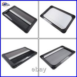 Motorhome Blind Flyscreen Caravan Camper Van Conversion RV Black 150cm×65cm