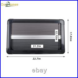 Motorhome Blind Flyscreen Caravan Camper Van Conversion RV Black 80cmx40cm