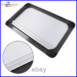 Motorhome Blind Flyscreen Caravan Camper Van Conversion RV Black 80cmx40cm