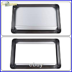 Motorhome Blind Flyscreen Caravan Camper Van Conversion RV Black 80cmx40cm