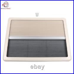Motorhome Blind Flyscreen Caravan Camper Van Conversion RV Cream 100cm×65cm