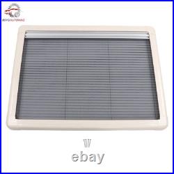 Motorhome Blind Flyscreen Caravan Camper Van Conversion RV Cream 100cm×65cm