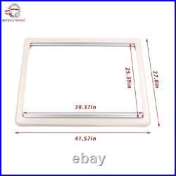 Motorhome Blind Flyscreen Caravan Camper Van Conversion RV Cream 100cm×65cm