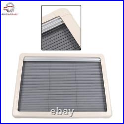 Motorhome Blind Flyscreen Caravan Camper Van Conversion RV Cream 100cm×65cm
