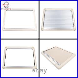 Motorhome Blind Flyscreen Caravan Camper Van Conversion RV Cream 100cm×65cm