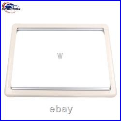 Motorhome Blind Flyscreen Caravan Camper Van Conversion RV Cream Col 130cm×60cm