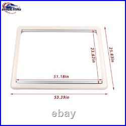 Motorhome Blind Flyscreen Caravan Camper Van Conversion RV Cream Col 130cm×60cm