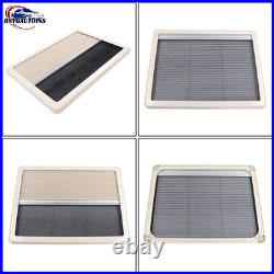 Motorhome Blind Flyscreen Caravan Camper Van Conversion RV Cream Col 130cm×60cm