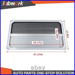 Motorhome Blind Flyscreen Caravan Camper Van Conversion RV Grey 100cm×65cm