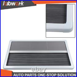 Motorhome Blind Flyscreen Caravan Camper Van Conversion RV Grey 100cm×65cm