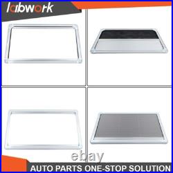 Motorhome Blind Flyscreen Caravan Camper Van Conversion RV Grey 100cm×65cm