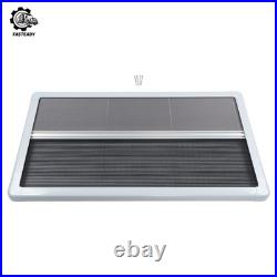 Motorhome Blind Flyscreen Caravan Camper Van Conversion RV Grey 1100mm×550mm