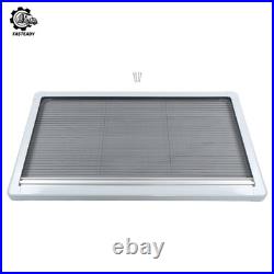 Motorhome Blind Flyscreen Caravan Camper Van Conversion RV Grey 1100mm×550mm