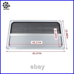 Motorhome Blind Flyscreen Caravan Camper Van Conversion RV Grey 1100mm×550mm