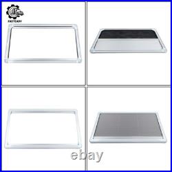 Motorhome Blind Flyscreen Caravan Camper Van Conversion RV Grey 1100mm×550mm