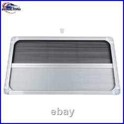 Motorhome Blind Flyscreen Caravan Camper Van Conversion RV Grey 110cm×55cm
