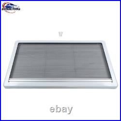 Motorhome Blind Flyscreen Caravan Camper Van Conversion RV Grey 110cm×55cm