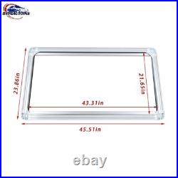 Motorhome Blind Flyscreen Caravan Camper Van Conversion RV Grey 110cm×55cm