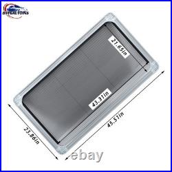 Motorhome Blind Flyscreen Caravan Camper Van Conversion RV Grey 110cm×55cm