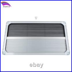 Motorhome Blind Flyscreen Caravan Camper Van Conversion RV Grey 110cmX55cm