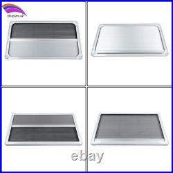 Motorhome Blind Flyscreen Caravan Camper Van Conversion RV Grey 110cmX55cm