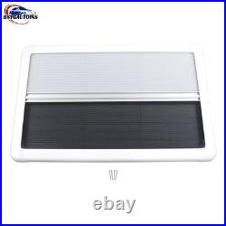 Motorhome Blind Flyscreen Caravan Camper Van Conversion RV White 90cm×55cm