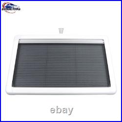 Motorhome Blind Flyscreen Caravan Camper Van Conversion RV White 90cm×55cm