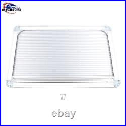 Motorhome Blind Flyscreen Caravan Camper Van Conversion RV White 90cm×55cm