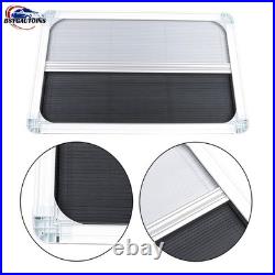 Motorhome Blind Flyscreen Caravan Camper Van Conversion RV White 90cm×55cm