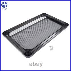 Motorhome Blind Flyscreen Caravan Camper Van Conversion Rv Black 100cm×50cm