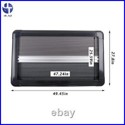 Motorhome Blind Flyscreen Caravan Camper Van Conversion Rv Black 100cm×50cm