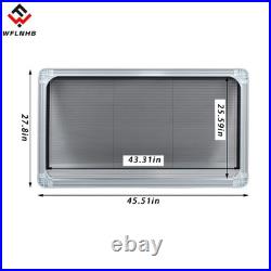 Motorhome Blind Flyscreen Caravan Camper Van Conversion Rv Grey 1100mm×650mm